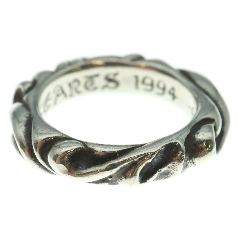 CHROME HEARTS(クロムハーツ) SCRL BAND スクロールバンド リング シルバー BCA351