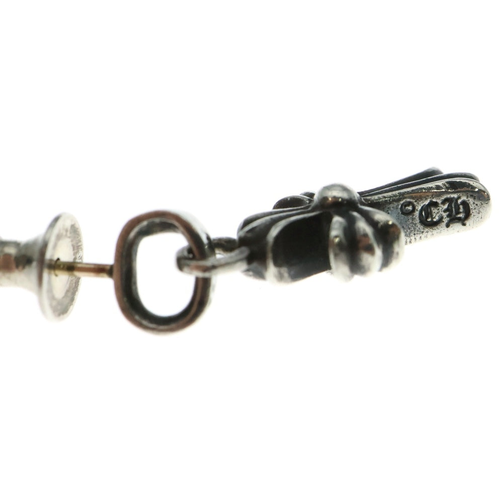 CHROME HEARTS(クロムハーツ) BBY F PPRCHN ベイビーファットクロス ドロップピアス シルバー BCA090