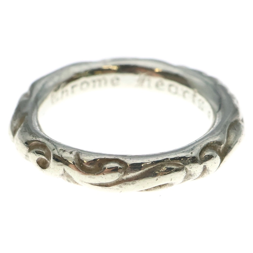 CHROME HEARTS(クロムハーツ) SCRL BAND スクロールバンド リング シルバー BCA351