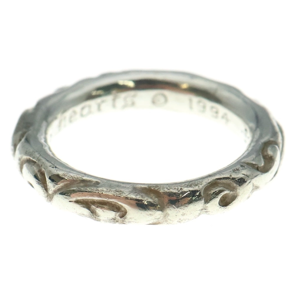 CHROME HEARTS(クロムハーツ) SCRL BAND スクロールバンド リング シルバー BCA351