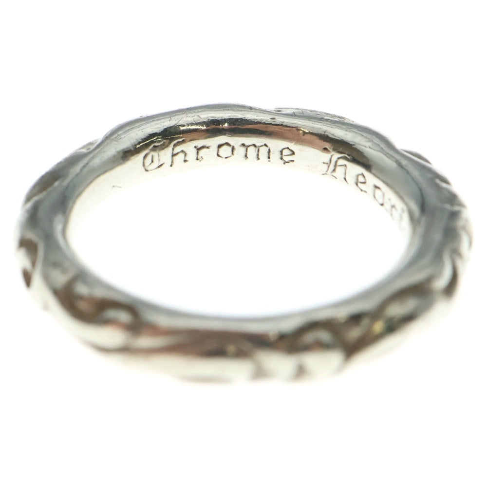 CHROME HEARTS(クロムハーツ) SCRL BAND スクロールバンド リング シルバー BCA351