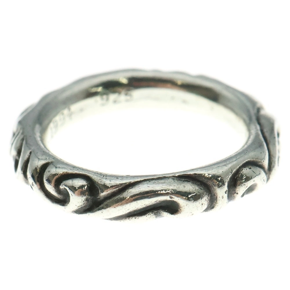 CHROME HEARTS(クロムハーツ) SCRL BAND スクロールバンド リング シルバー BCA351
