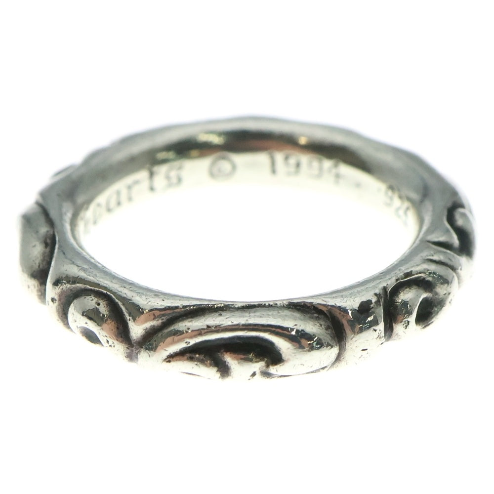CHROME HEARTS(クロムハーツ) SCRL BAND スクロールバンド リング シルバー BCA351
