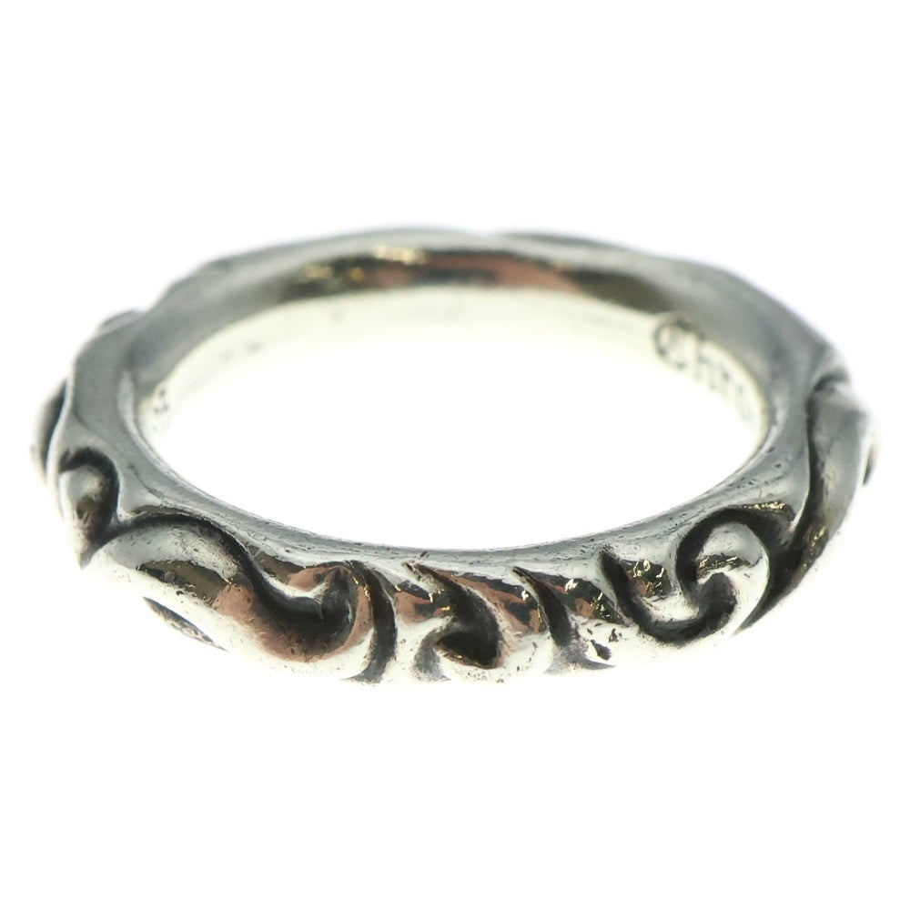 CHROME HEARTS(クロムハーツ) SCRL BAND スクロールバンド リング シルバー BCA351