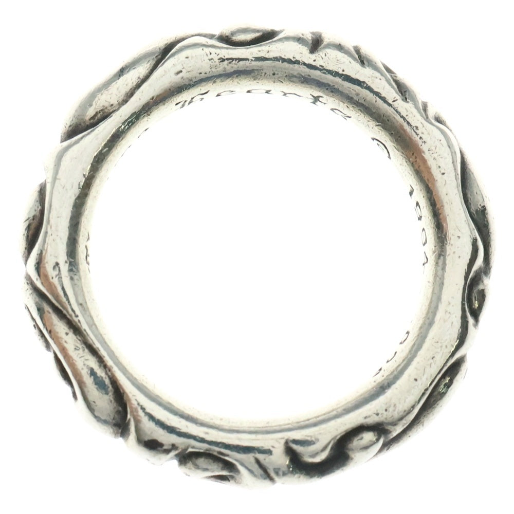 CHROME HEARTS(クロムハーツ) SCRL BAND スクロールバンド リング シルバー BCA351