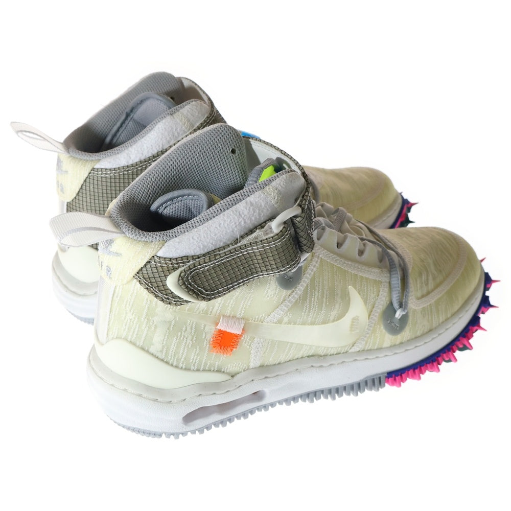 NIKE(ナイキ) ×OFF-WHITE AIR FORCE 1 MID SP DO6290-100 オフホワイト エアフォース1 ミッドカットスニーカー ホワイト US8.5/26.5cm