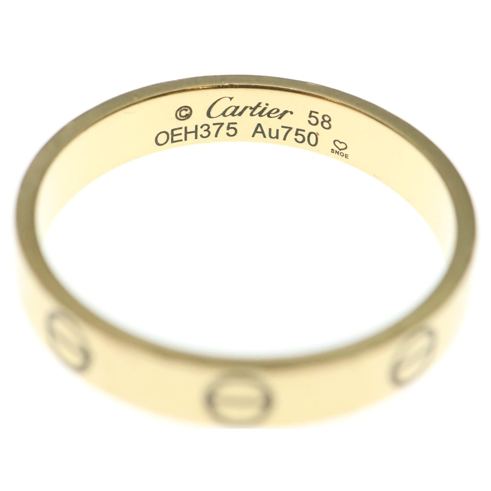 Cartier(カルティエ) LOVE RING SMALL ラブリング スモールサイズ 指輪 ゴールド