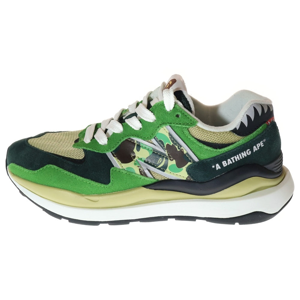New Balance(ニューバランス) ×A BATHING APE M5740BAE ×アベイシングエイプ ローカットスニーカー US7/25.0グリーン