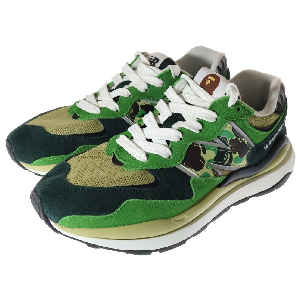 New Balance(ニューバランス) ×A BATHING APE M5740BAE ×アベイシングエイプ ローカットスニーカー US7/25.0グリーン