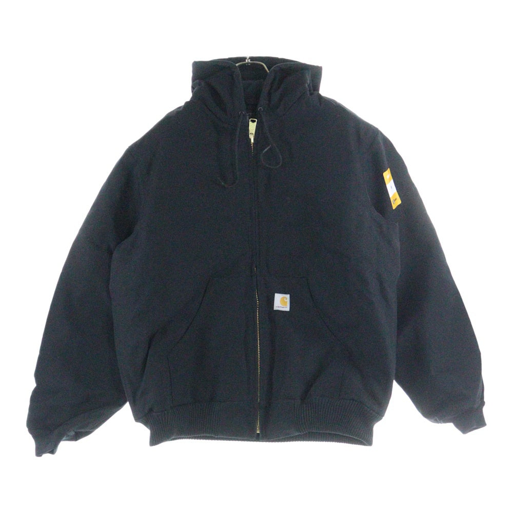 CARHARTT(カーハート) DUCK INSULATED LINED ACTIVE JACKET ダック生地アクティブジャケット ブラック