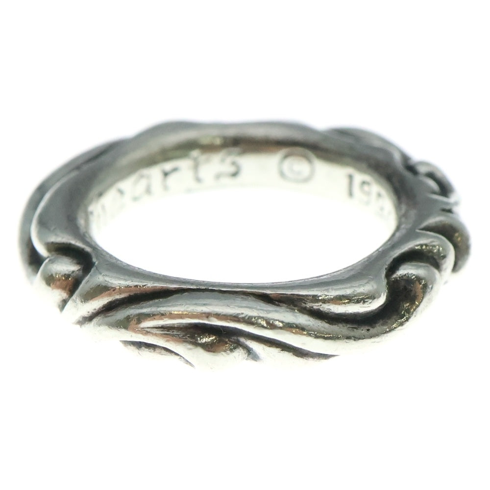 CHROME HEARTS(クロムハーツ) SCRL BAND スクロールバンド リング シルバー BCA351