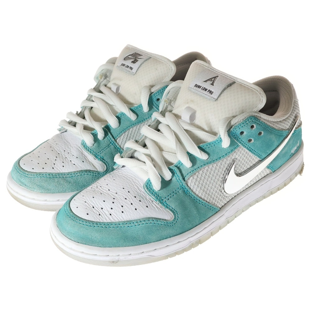 NIKE SB(ナイキエスビー) DUNK LOW PRO QS APRIL SKATEBOARDS FD2562-400 ダンク エイプリル スケートボード ローカットスニーカー ホワイト/ブルー US8/26.0cm