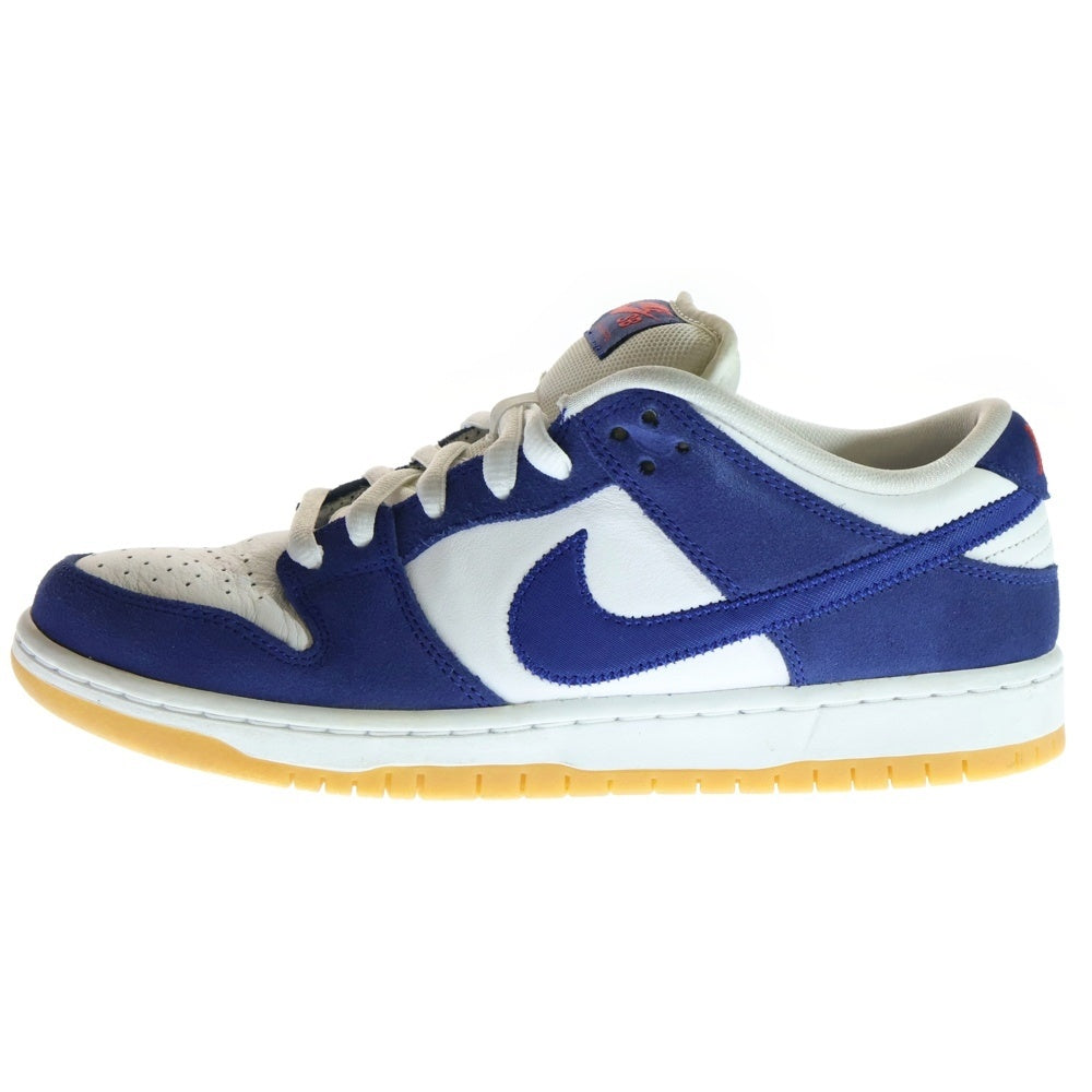 NIKE SB(ナイキエスビー) PRO PRM LOS ANGELES DODGERS DO9395-400 ダンク ロサンゼルスドジャーズ ローカットスニーカー US9/27.0cm ホワイト/ネイビー
