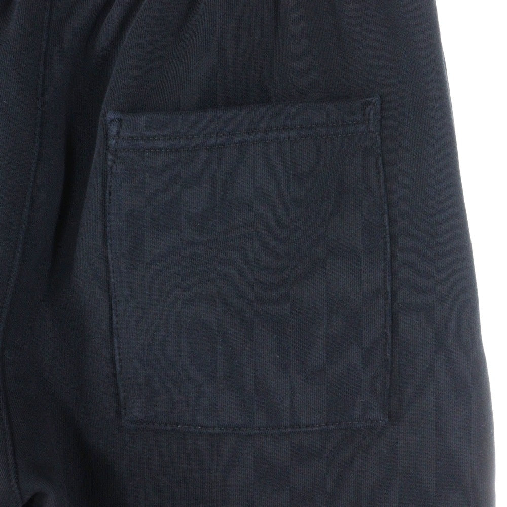 BORN X RAISED(ボーンアンドレイズド) 25SS Embroidered Script SWEATPANTS エンブロイダード 刺繍 BXR エンブロイダリー ロゴ イージー スウェットパンツ ブラック