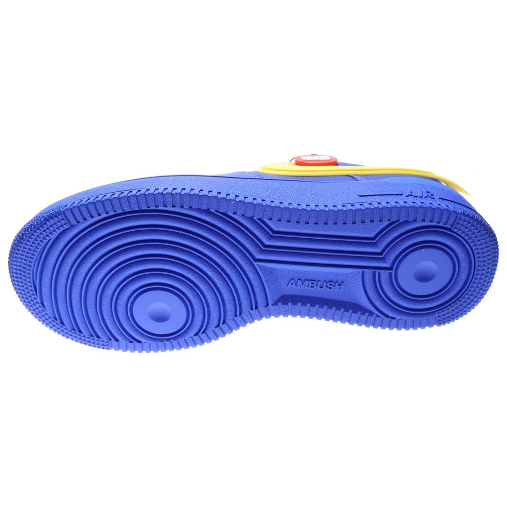 NIKE(ナイキ) ×AMBUSH AIR FORCE 1 LOW SP GAME ROYAL AND VIVID SULFUR DV3464-400 アンブッシュ エアフォース1 ローカットスニーカー ブルー US9.5/27.5cm