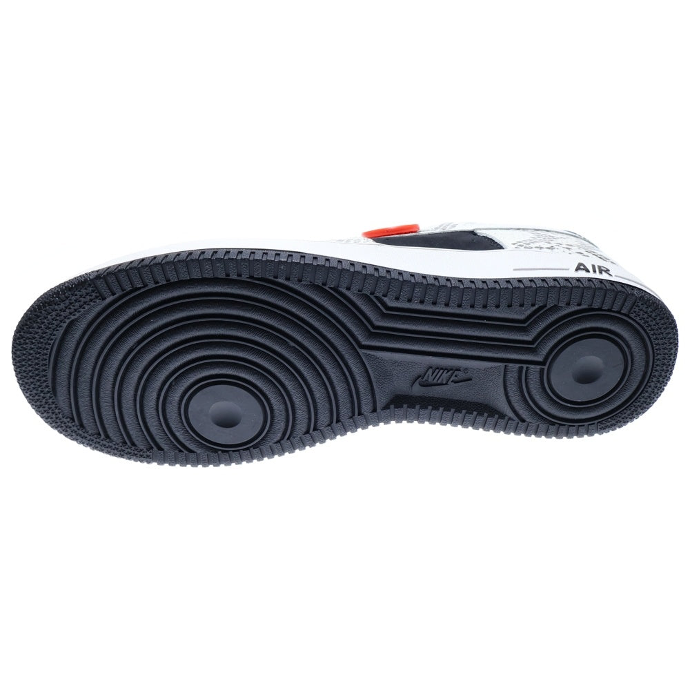 NIKE(ナイキ) AIR FORCE 1 PREMIUM SNAKE BLACK WHITE 312945-011 エアフォースワン プレミアム 白黒蛇 大阪限定 ローカットスニーカー US10/28.0cm ブラック/ホワイト