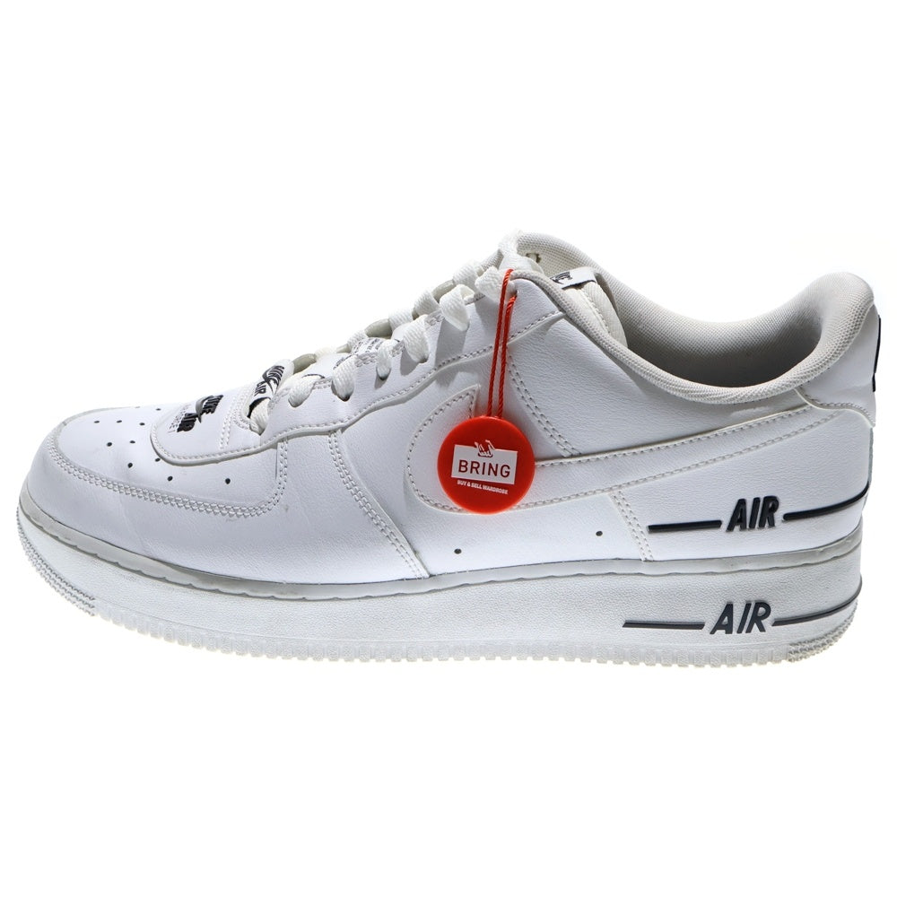 NIKE(ナイキ) AIR FORCE 1 '07 LV8 3 DOUBLE BRANDING CJ1379-100 エアフォース1 '07 レベルエイト 3 ”ダブルブランディング” ローカットスニーカー シューズ US10.5/28.5cm