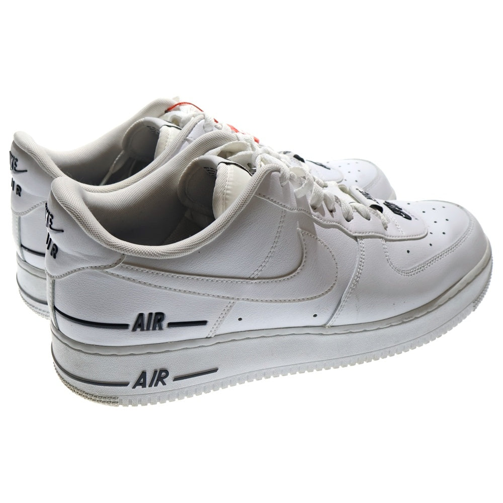 NIKE(ナイキ) AIR FORCE 1 '07 LV8 3 DOUBLE BRANDING CJ1379-100 エアフォース1 '07 レベルエイト 3 ”ダブルブランディング” ローカットスニーカー シューズ US10.5/28.5cm