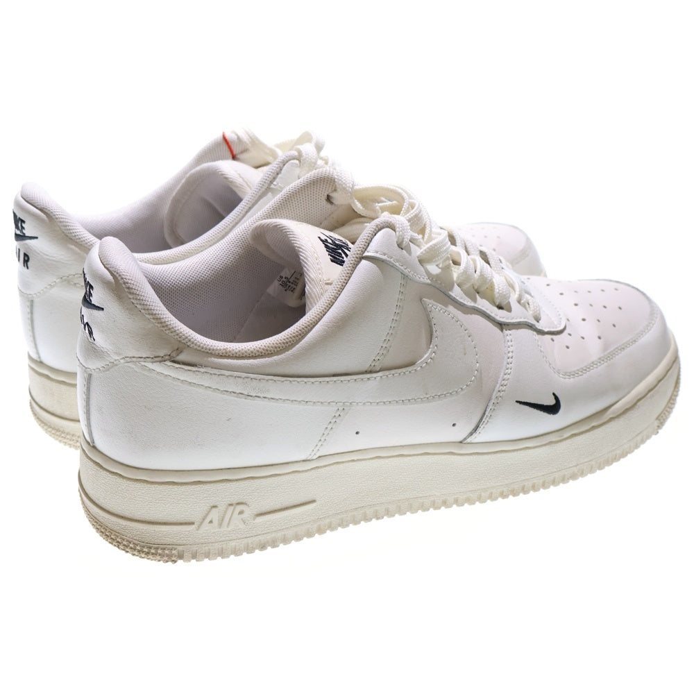 NIKE(ナイキ) WMNS AIR FORCE 1 '07 ESS SAIL HF1058-133 エアフォース1 07 エッセンシャル セイル ローカットスニーカー US10.5/27.5cm ホワイト レディース