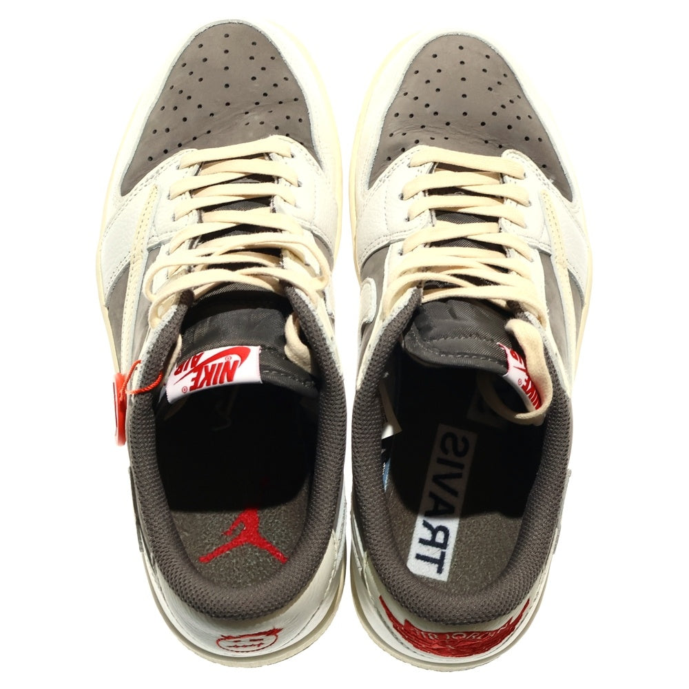 NIKE(ナイキ) ×TRAVIS SCOTT AIR JORDAN 1 LOW OG REVERSE MOCHA DM7866-162 トラヴィススコット エアジョーダン1 ローカットスニーカー シューズ US8.5/26.5cm