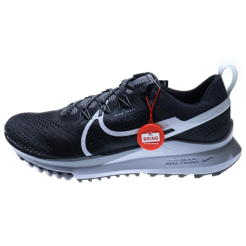 NIKE(ナイキ) REACT PEGASUS TRAIL 4 DJ6158-001 リアクト ペガサス トレイル ローカットスニーカー US9/27.0cm ブラック