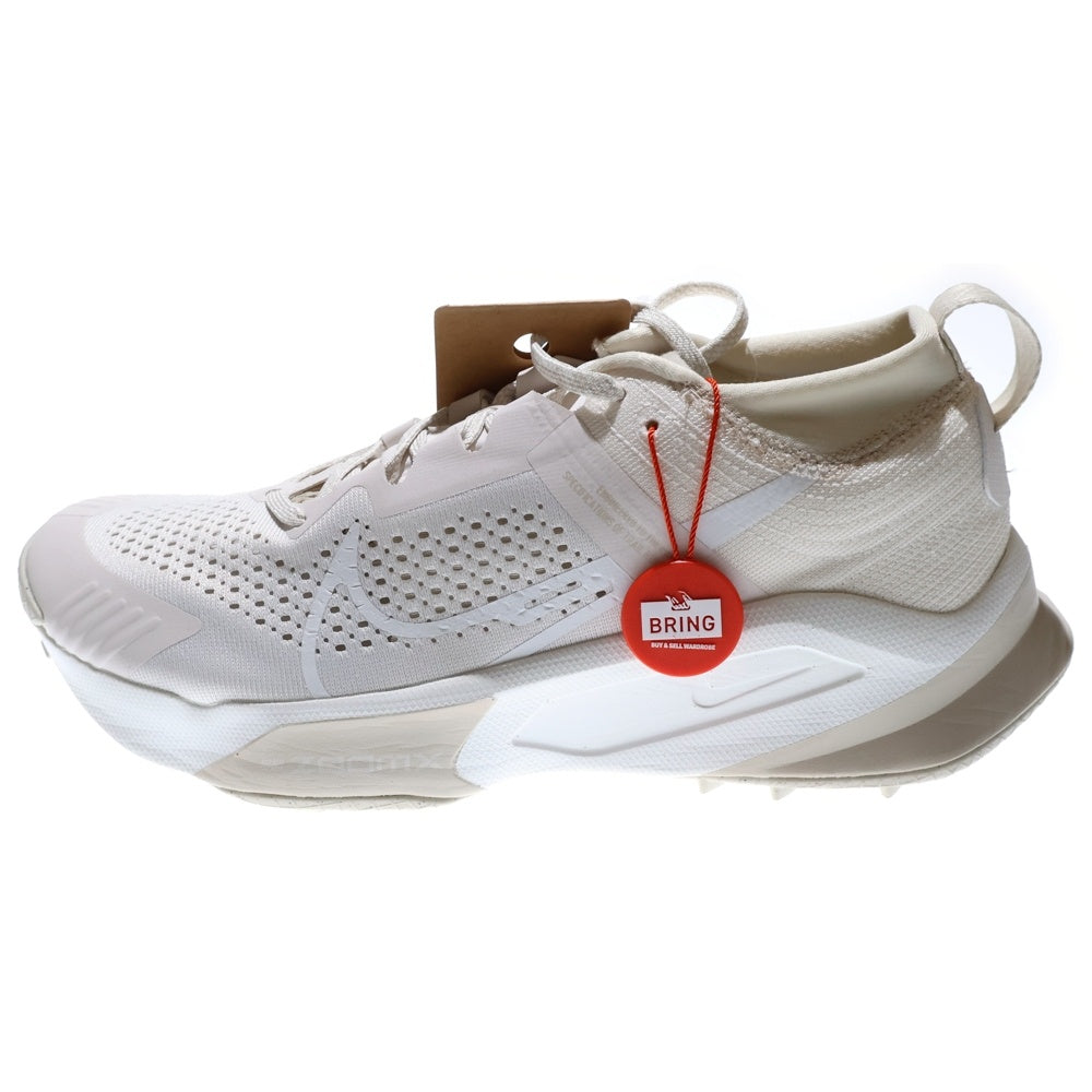 NIKE(ナイキ) ZOOMX ZEGAMA TRAIL DH0623-004 ズームX ゼガマ トレイル ローカットスニーカー US8.5/26.5cm ホワイト