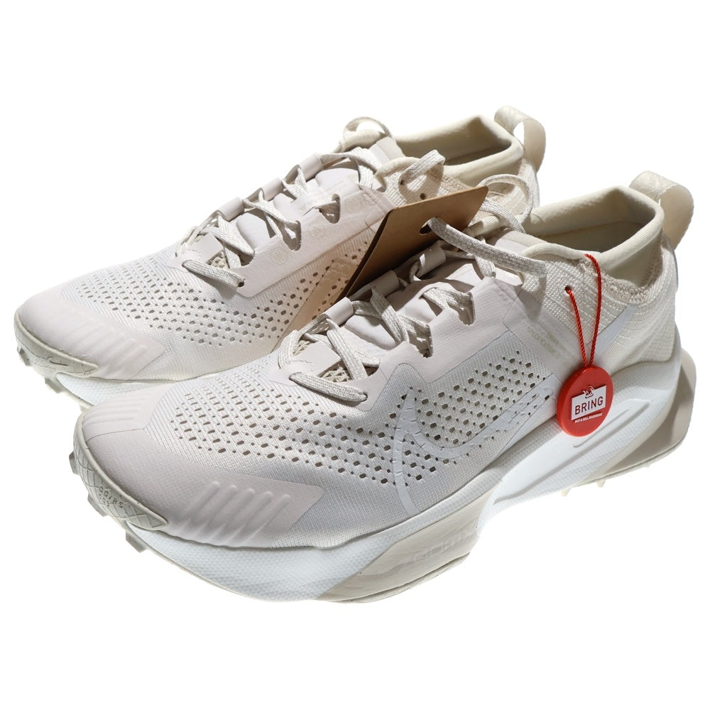 NIKE(ナイキ) ZOOMX ZEGAMA TRAIL DH0623-004 ズームX ゼガマ トレイル ローカットスニーカー US8.5/26.5cm ホワイト