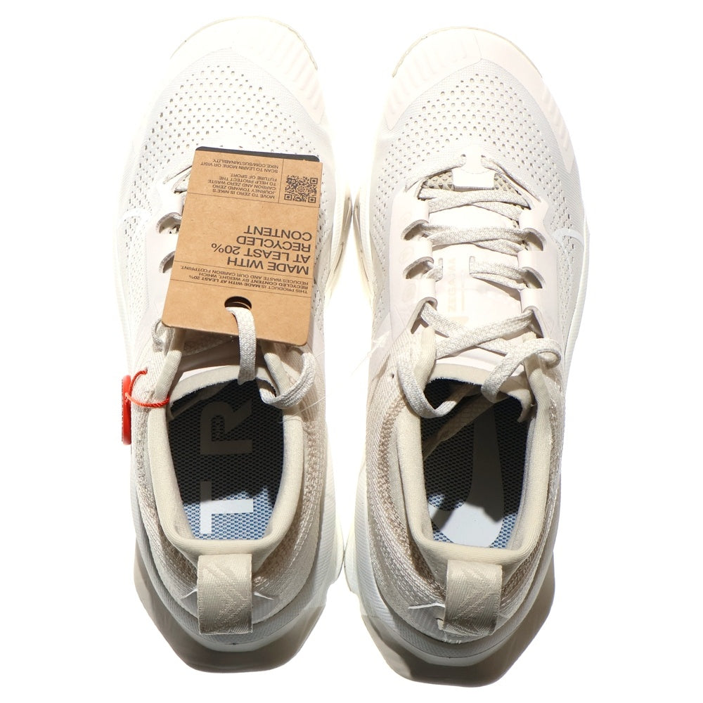 NIKE(ナイキ) ZOOMX ZEGAMA TRAIL DH0623-004 ズームX ゼガマ トレイル ローカットスニーカー US8.5/26.5cm ホワイト