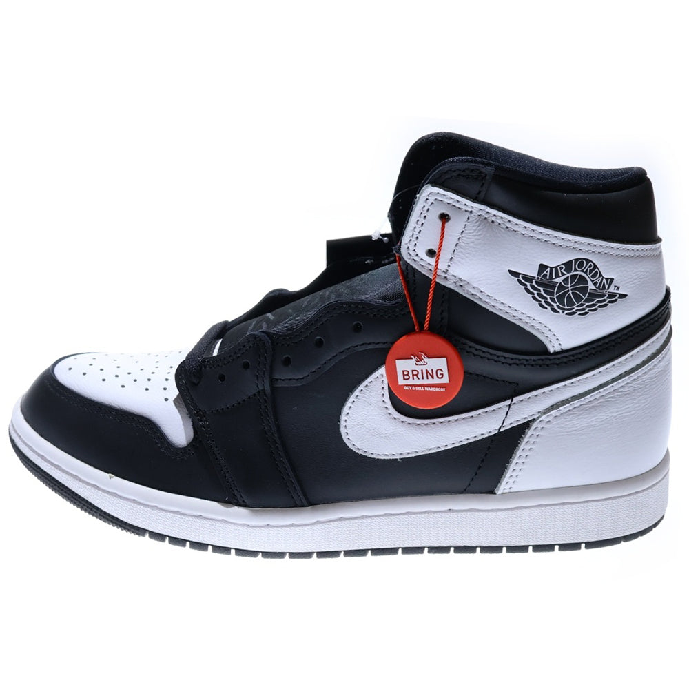 NIKE(ナイキ) AIR JORDAN 1 RETRO HIGH OG DZ5485-010 エアジョーダン1 レトロ OG ハイカットスニーカー シューズ US10.5/28.5cm ブラック/ホワイト