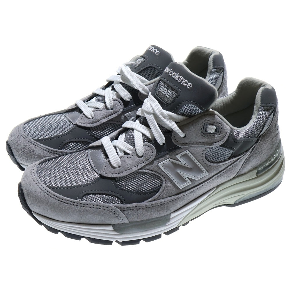 New Balance(ニューバランス) U992GY 2025 USA製 メッシュ ローカットスニーカー US9/27.0cm グレー