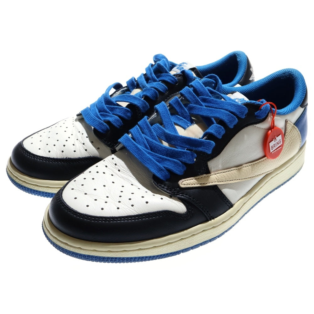 NIKE(ナイキ) ×TRAVIS SCOTT FRAGMENT DESIGN AIR JORDAN 1 LOW OG SP DM7866-140 トラヴィススコット フラグメント エアジョーダン1 ローカットスニーカー US9/27.0cm
