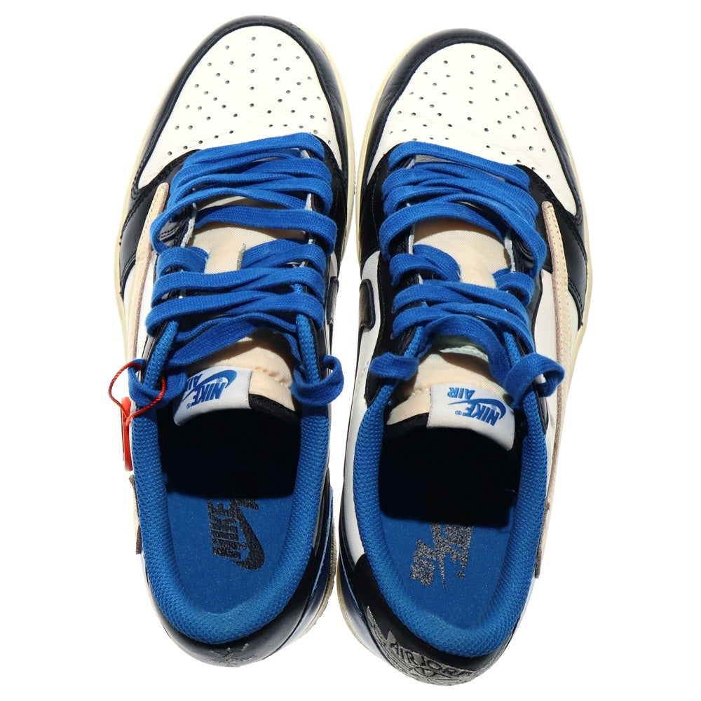 NIKE(ナイキ) ×TRAVIS SCOTT FRAGMENT DESIGN AIR JORDAN 1 LOW OG SP DM7866-140 トラヴィススコット フラグメント エアジョーダン1 ローカットスニーカー US9/27.0cm