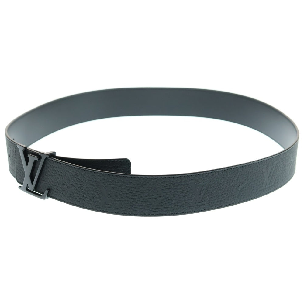 LOUIS VUITTON(ルイヴィトン) LVアエログラム M0425 90/36 レザー ベルト ブラック