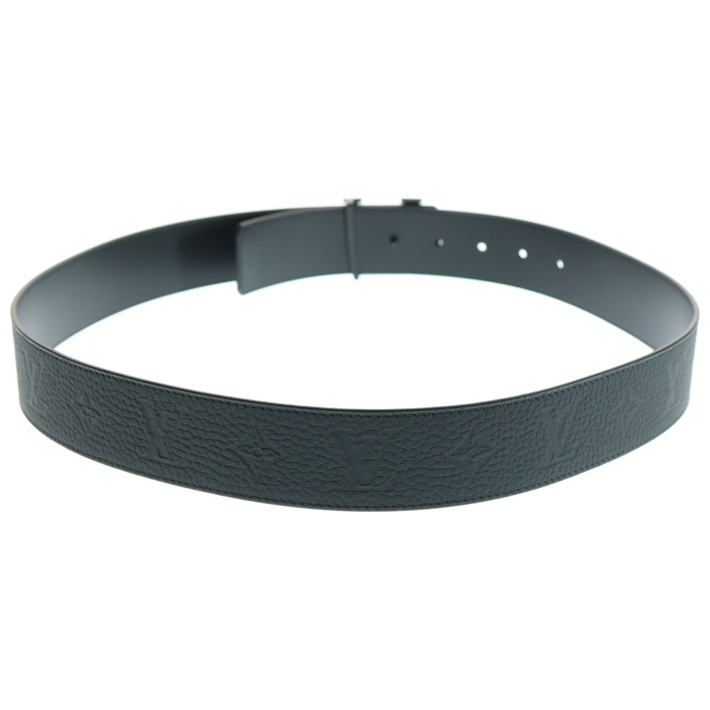 LOUIS VUITTON(ルイヴィトン) LVアエログラム M0425 90/36 レザー ベルト ブラック