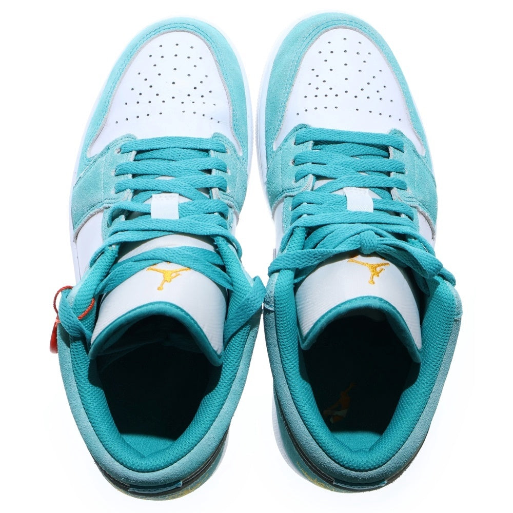 NIKE(ナイキ) AIR JODAN 1 LOW SENEW EMERALD DN3705-301 エアジョーダン1 ニューエメラルド ローカットスニーカー US9/27cm グリーン