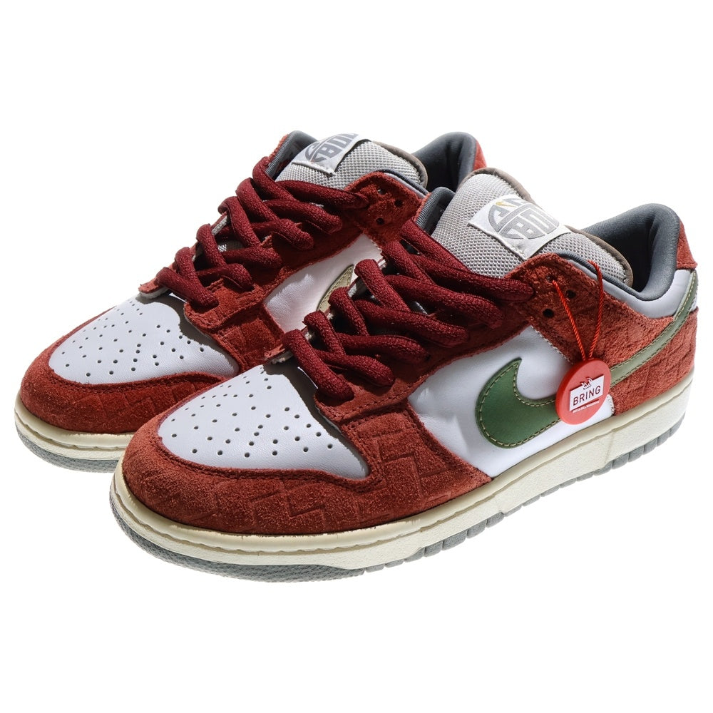 NIKE SB(ナイキエスビー) 観賞用 2004年製 DUNK LOW PRO SHANGHAI 304292‐112 ダンク ロー プロ 上海 ローカットスニーカー レッド US9/27.0cm