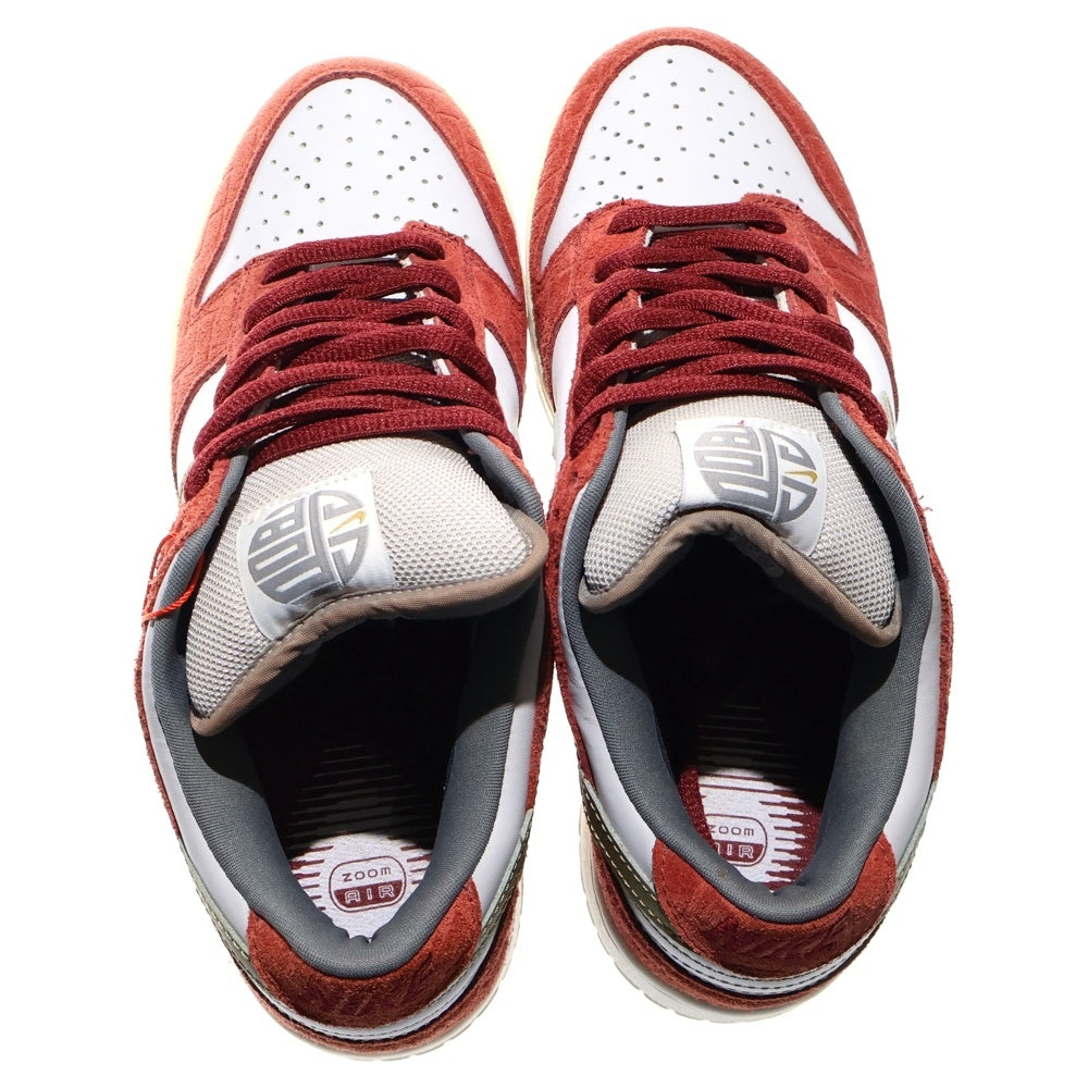 NIKE SB(ナイキエスビー) 観賞用 2004年製 DUNK LOW PRO SHANGHAI 304292‐112 ダンク ロー プロ 上海 ローカットスニーカー レッド US9/27.0cm