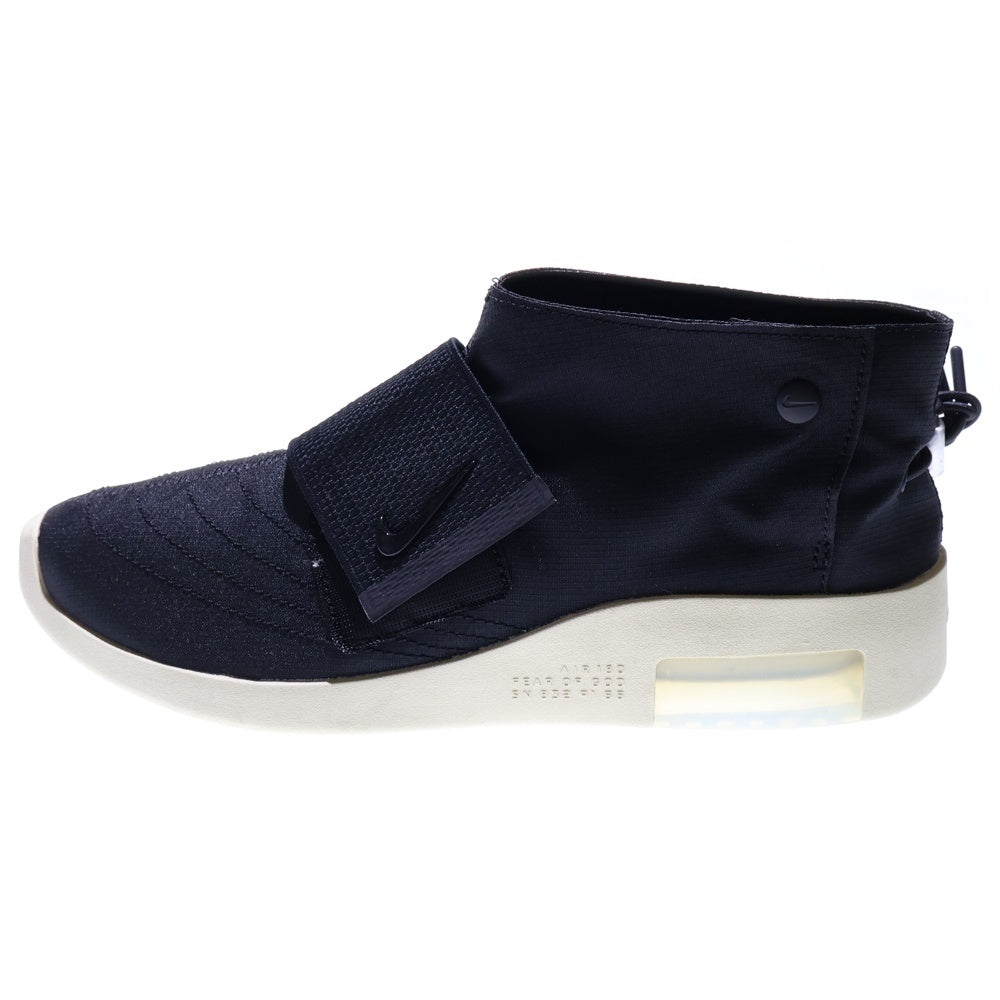 NIKE(ナイキ) × FEAR OF GOD AIR MOCCASIN PURE PLATINUM AT8086-002 フィア オブ ゴッド エア モック ピュア プラチナム ローカットスニーカー US9.5/27.5cm ブラック