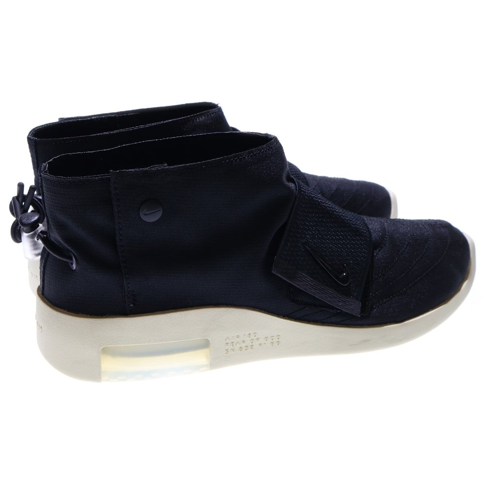 NIKE(ナイキ) × FEAR OF GOD AIR MOCCASIN PURE PLATINUM AT8086-002 フィア オブ ゴッド エア モック ピュア プラチナム ローカットスニーカー US9.5/27.5cm ブラック
