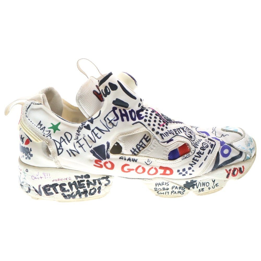 VETEMENTS(ヴェトモン) 17SS ×Reebok INSTAPUMP FURY BS7031 リーボック インスタポンプフューリー ローカットスニーカー マルチ US9.5/27.5cm
