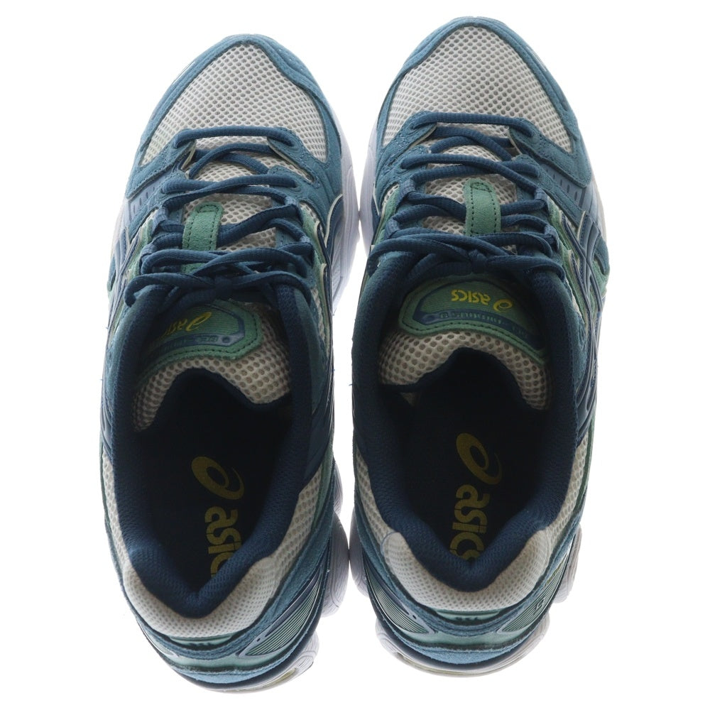 ASICS(アシックス) GEL-NIMBUS 9 1201A584-101 ゲルニンバス9 メッシュ ローカットスニーカー US10/28.0cm ブルー/ホワイト