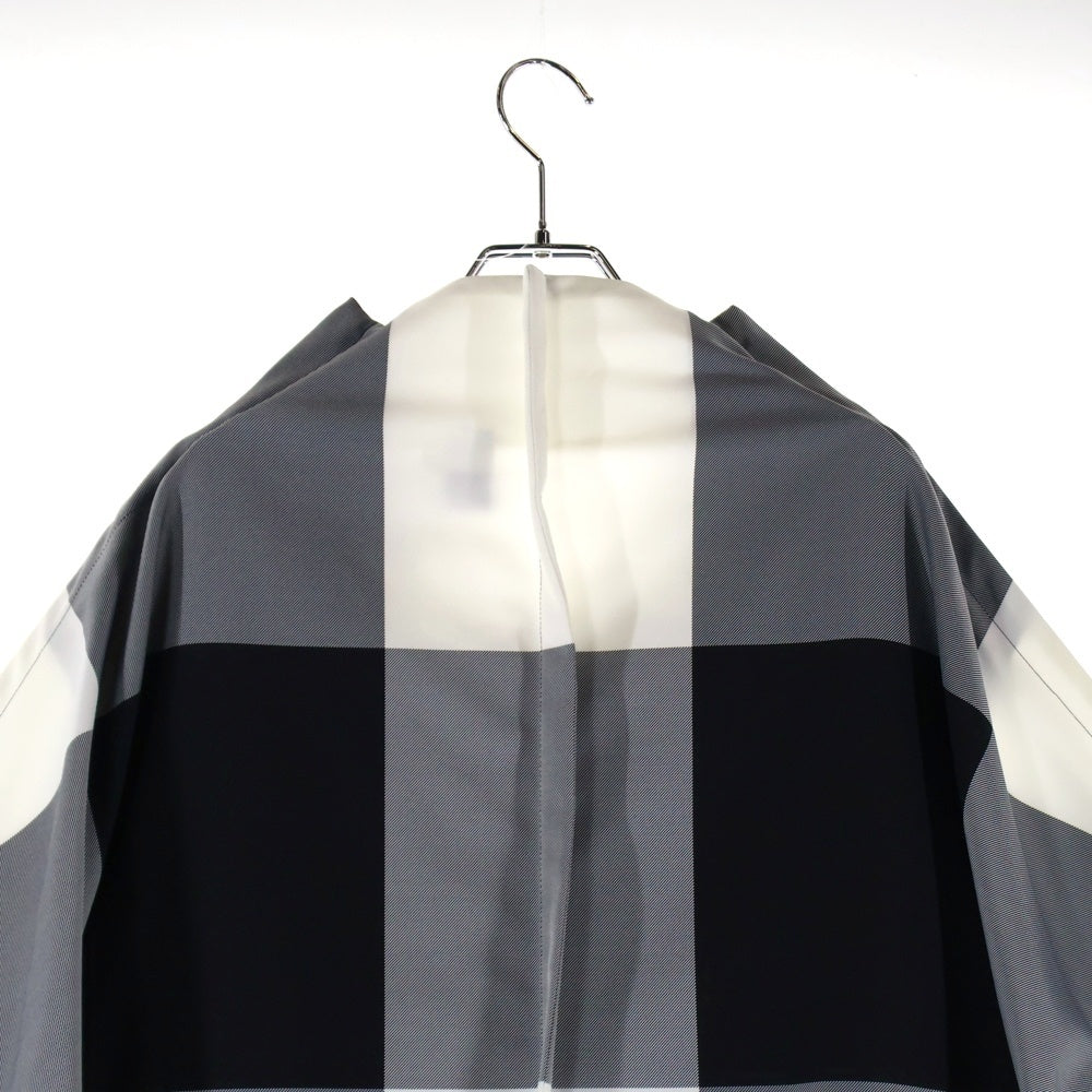 COMME des GARCONS(コムデギャルソン) 22SS ブロックチェック二次元コート ブラック/ホワイト GI-C001