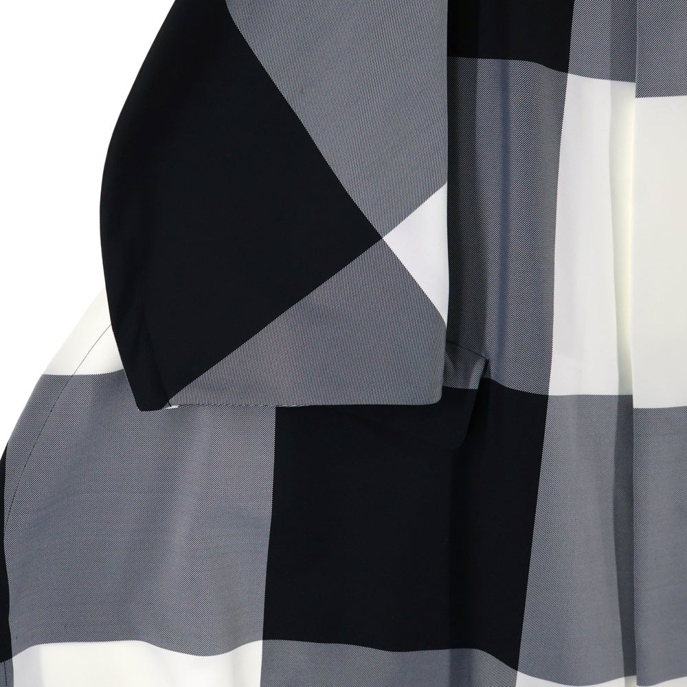COMME des GARCONS(コムデギャルソン) 22SS ブロックチェック二次元コート ブラック/ホワイト GI-C001