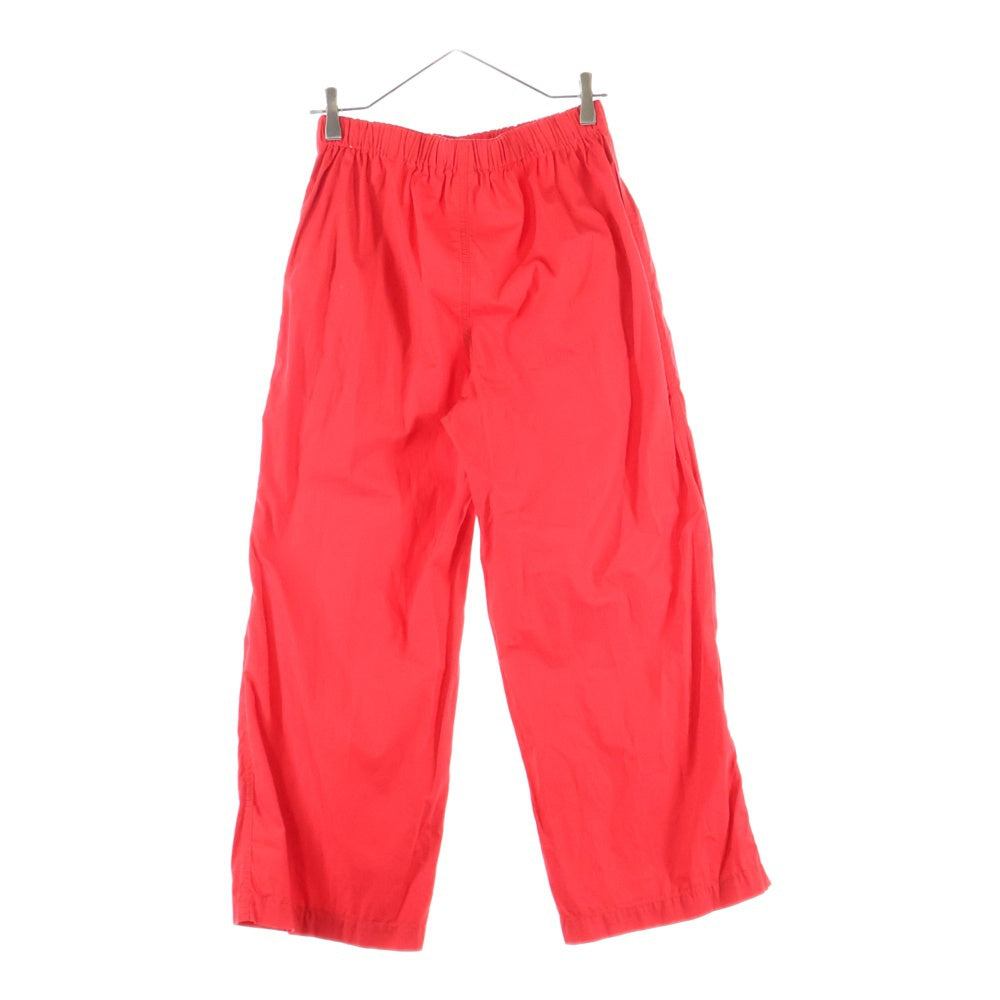 COMME des GARCONS COMME des GARCONS(コムデギャルソンコムデギャルソン) コットン イージーパンツ ボトムス レッド S13P005