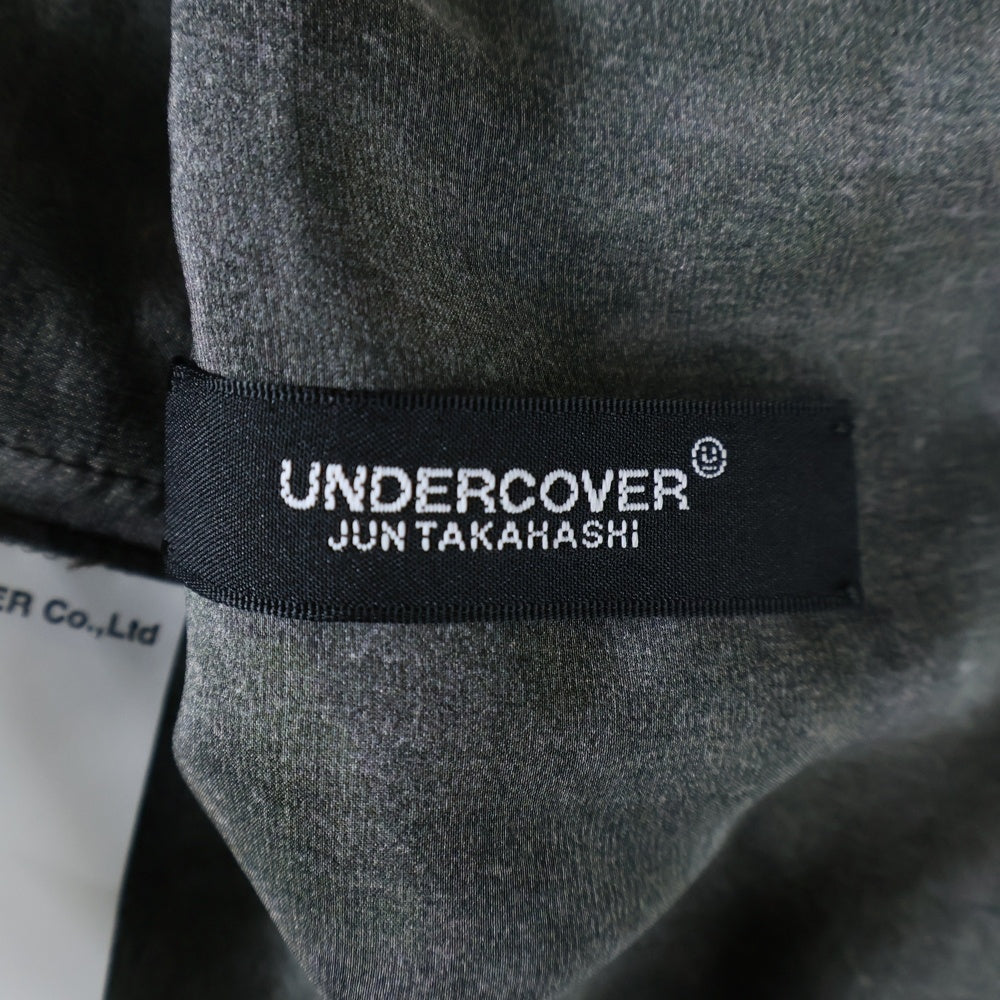 UNDERCOVER(アンダーカバー) ×Robert Bosisio ロバートボンボシオ カシミヤ混 シルク 素材切替スカート マルチ レディース UC1E1601