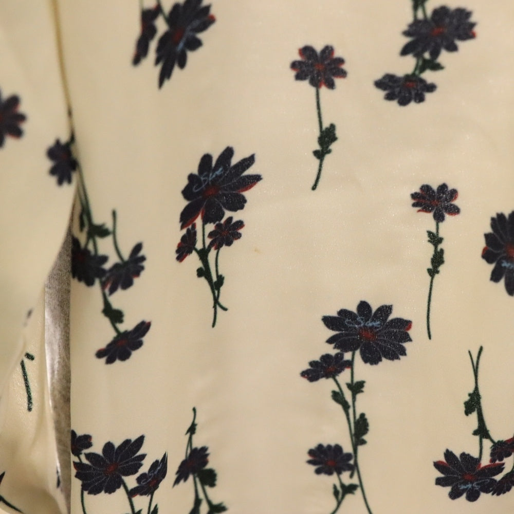 SueUNDERCOVER(スーアンダーカバー) 素材切替 花柄 チェック 長袖シャツ ブラウス マルチ レディース SUV1402-1