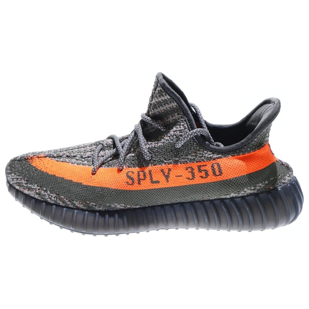 adidas(アディダス) YEEZY BOOST 350 V2 CABON BELUGA HQ7045 イージーブースト カーボン ベルーガ ローカットスニーカー US11/29.0cm グレー/オレンジ