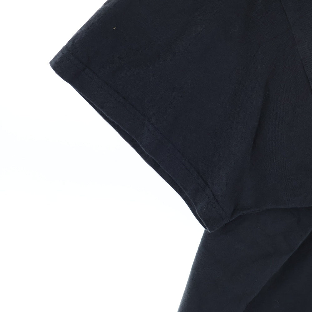 BALENCIAGA ロゴ刺繍 クルーネック トレーナー BALENCIAGA バレンシアガ ロゴ刺繍ニット 長袖 刺繍 ブラック