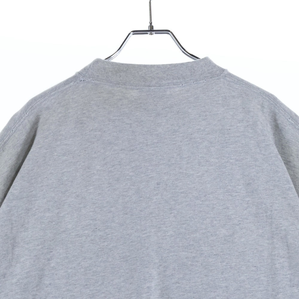 BALENCIAGA(バレンシアガ) 23SS BE KIND BERLIN OVERSIZED T-SHIRT 739028 TPVD5 ビーカインド ロゴオーバーサイズ半袖Tシャツ カットソー グレー