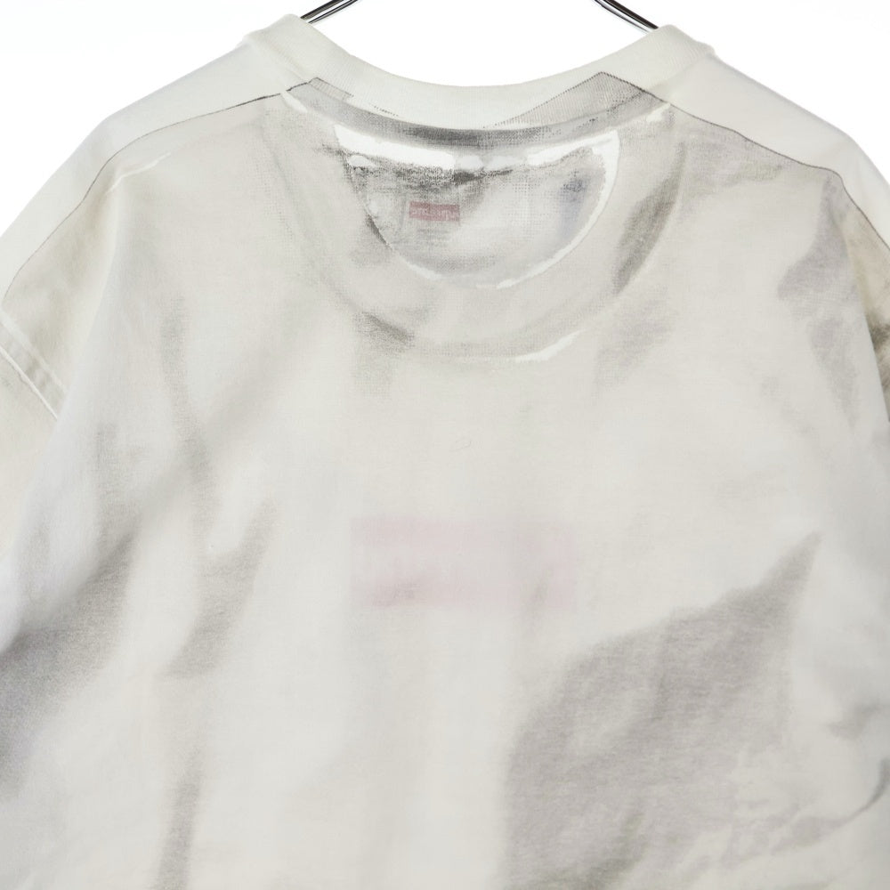 SUPREME(シュプリーム) 24SS ×MM6 Maison Margiela Box Logo Tee エムエムシックスメゾンマルジェラ ボックスロゴプリント半袖Tシャツ カットソー ホワイト